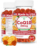 Lunakai USA Made CoQ10 Gummies for Adults 200mg – Coenzyme Q10 for Heart Health, Cellular Energy & Aging Support – Non-GMO, Vegan, 60ct