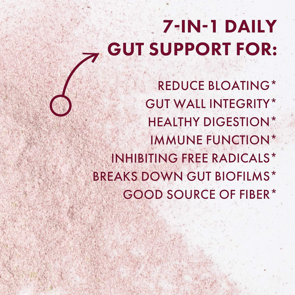 BIOHM Digestive Reds, Superfood Powder (7.4 Oz, 30 Servings) Antioxidants, Vitamins, Probiotics, Digestive Health for Women and Men with Enzymes, Beets, Goji, Pomegrante, Red Berry Flavor