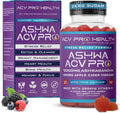 Ashwa ACV Pro Health - Sugar Free Apple Cider Vinegar Gummies with Ashwagandha, Advanced Keto, Stress Relief Supplements with Vitamin D, 1g Carbs Per Gummy Golo