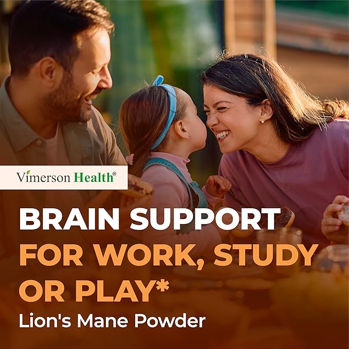 Lions Mane Supplement Capsules – Mushroom Powder Blend with Lions Mane Powder, Turkey Tail, Shiitake Mushrooms & More – Focus & Energy Supplements for Mood & Immune Support. Non-GMO. 60 Vegan Capsules