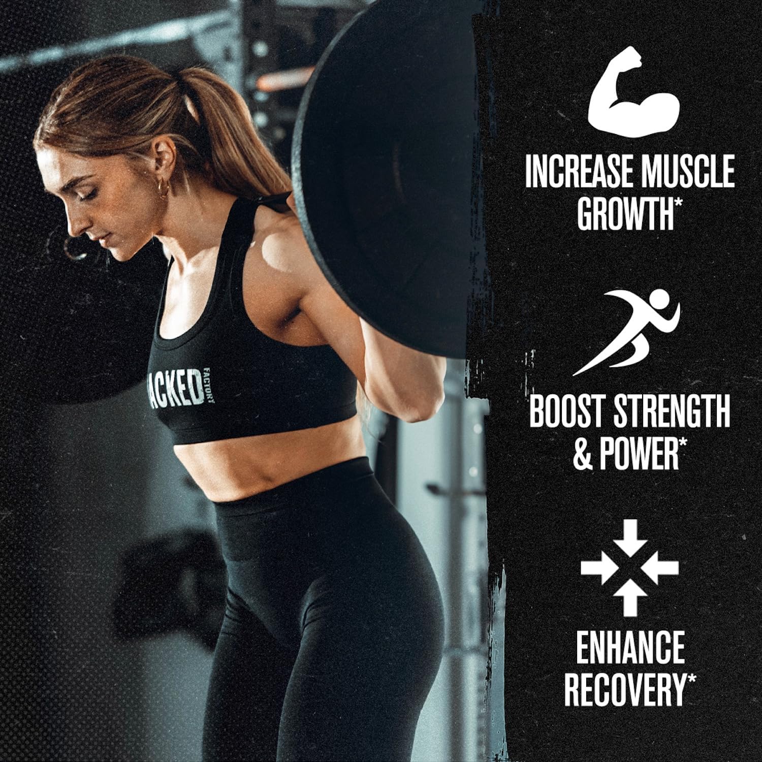 Jacked Factory Creatine Monohydrate Stick Packs 150g - 5g Daily Creatine Supplement for Men and Women, Vegan-Friendly, Third-Party Tested - 30 Servings, Unflavored