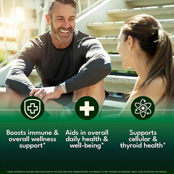 Thyroid Support Drops - Selenium, Zinc, Iodine, L Tyrosine, Ashwagandha, Turmeric, Schisandra Guggu, Cayenne, Basil - Liquid Supplement Folate Copper Alcohol -Free, Vegan, Non-GMO – 4 oz