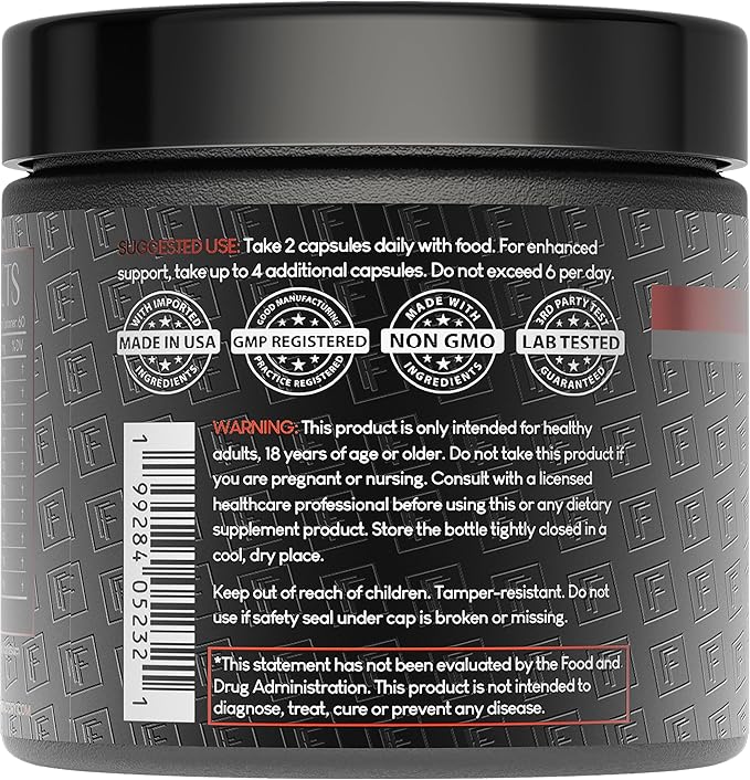 Formulation Factory Beef Liver Capsules - 10-in-1 Primal Powder Beef Organ Supplement for Men & Women with Bone Marrow & Beef Testicle - Grass Fed Ancestral Health - 120 Capsules, 2 Month Supply