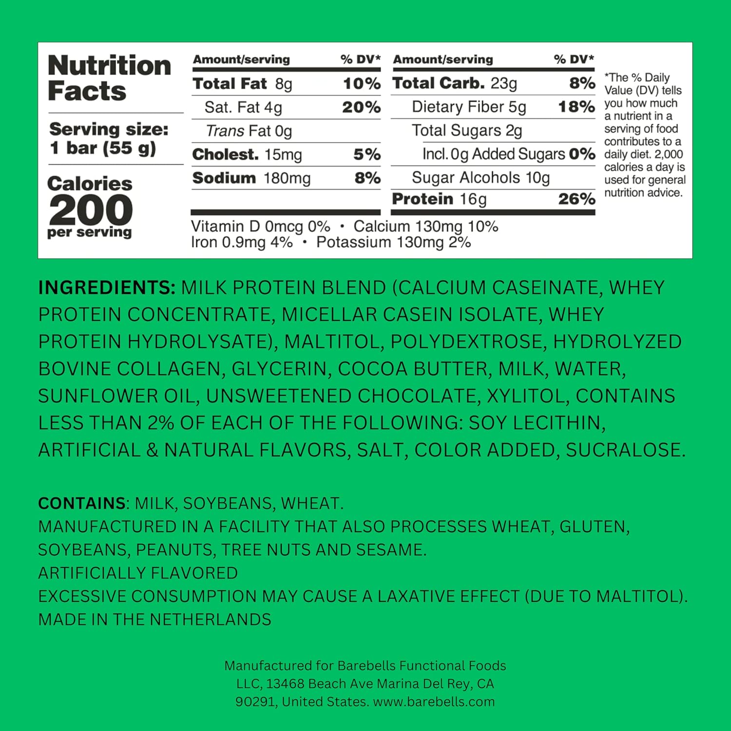 Barebells Protein Bars - 12 Count, 1.9oz Bars -Snacks with High Protein - Chocolate Protein Bars - Perfect on The Go Protein Snack & Breakfast Bars (Soft Bars - Banana Caramel, 12 Count (Pack of 1))