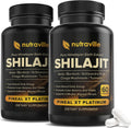 Pineal XT Platinum – Pure Himalayan Shilajit Supplement – Supports Energy, Brain Health & Memory - Rapid Pineal Gland Decalcification Cognitive Health Support – 120 Veggie Capsules