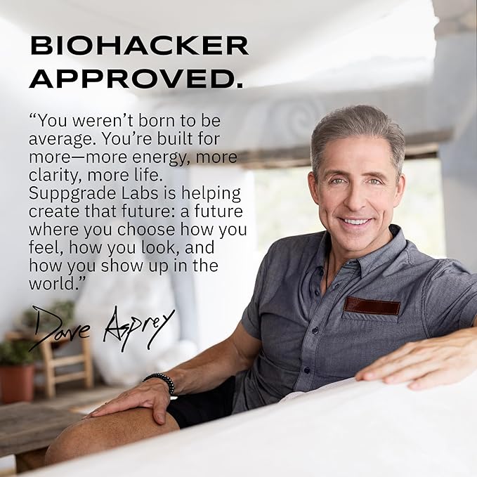 Magnesium 101 by Dave Asprey | Daily Support for Sleep, Metabolism, Relaxation, & Heart Health | 300 mg Chelated Magnesium Bisglycinate | High Absorption Magnesium | 30 Day Supply