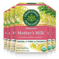 Traditional Medicinals - Organic Mother's Milk Herbal Tea (6 Pack) - Promotes Healthy Lactation in Breastfeeding Moms - 96 Tea Bags Total