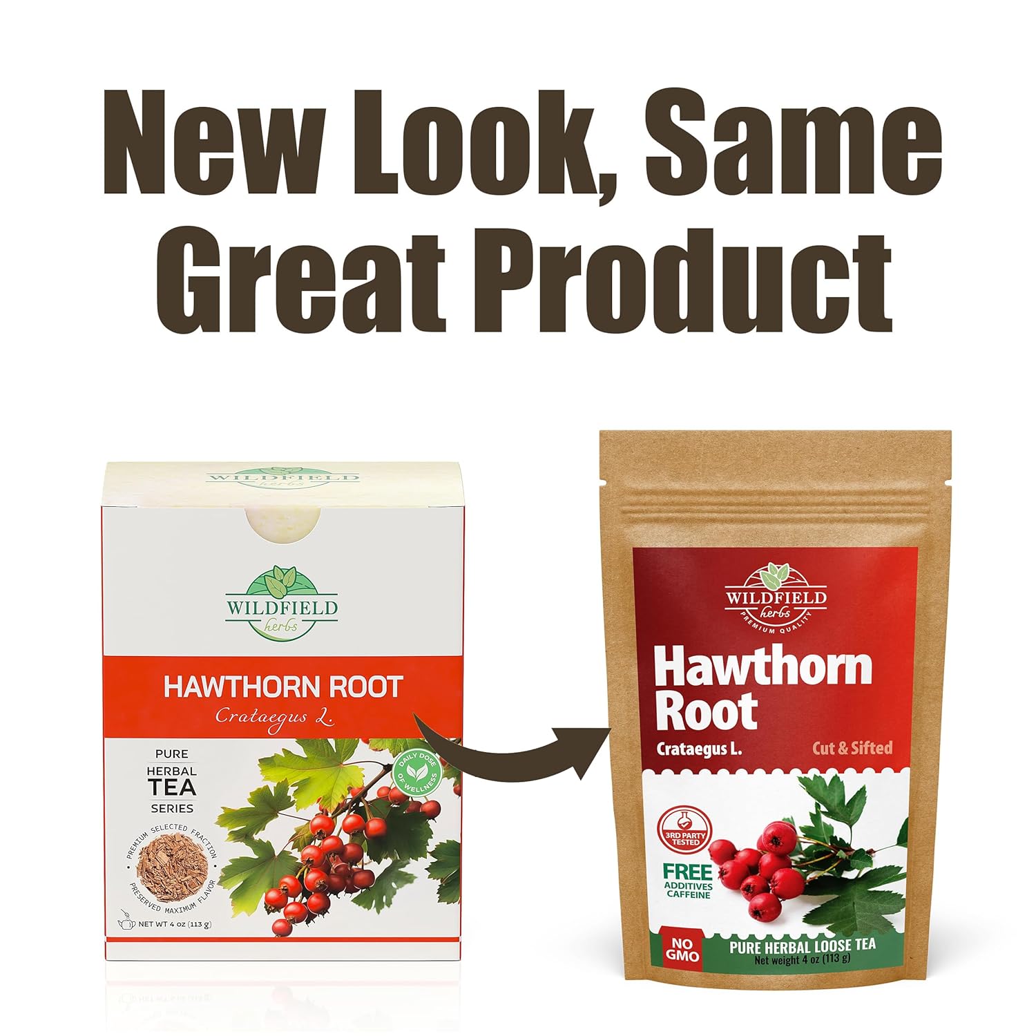 4 oz. Hawthorn Root Herbal Tea (Crataegus L.) - 113g Pigweed Herb Tea Espino Blanco