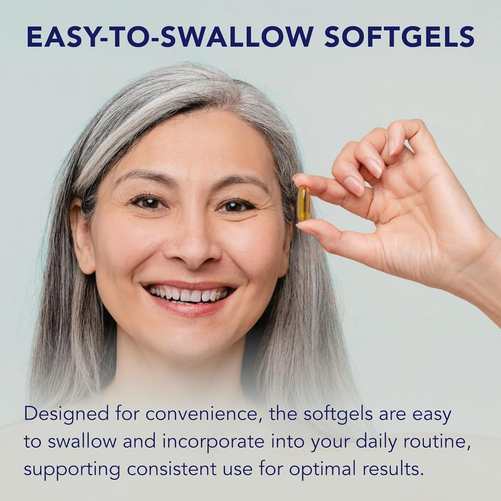 Doctor's Advantage Omega Shield Supplement - 60 Softgels, 30-Day Supply - Premium Mercury-Free Triglyceride Omega 3 Fish Oil for Optimal Heart and Eye Health