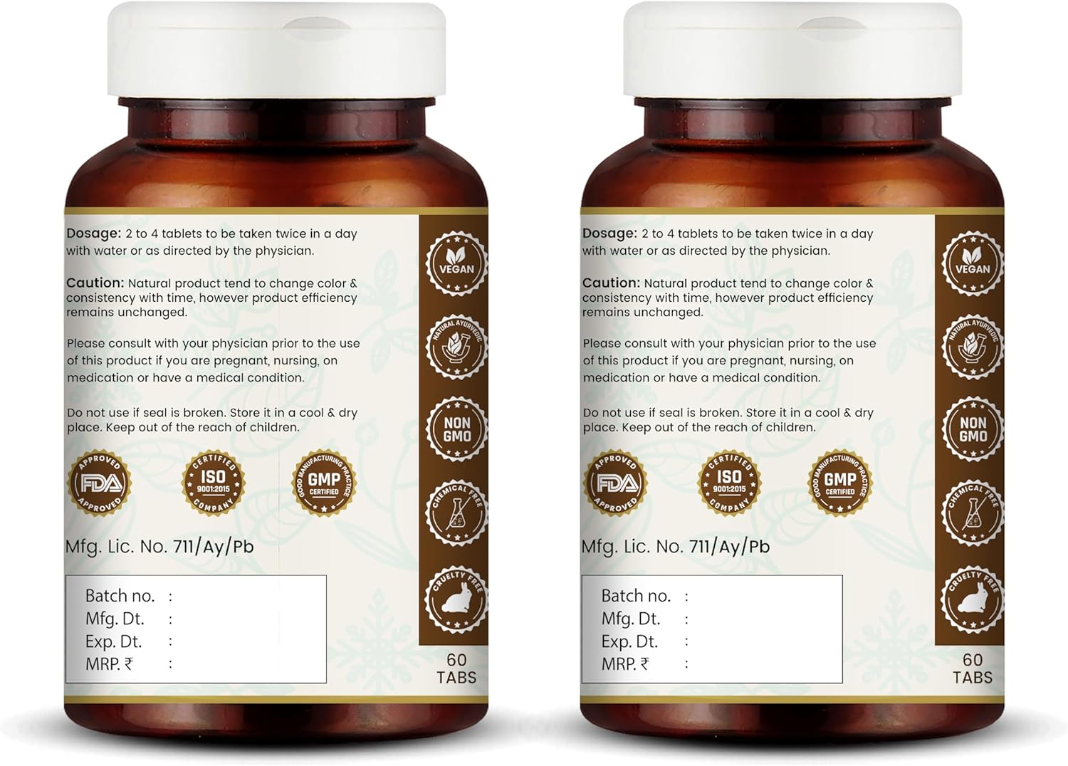 Punarnavadi Guggulu - Supports Kidney and Liver Health | Promotes Natural Fluid Balance and Wellness | Ayurvedic Herbal Supplement | 120 Tablets