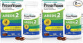 PreserVision AREDS 2 Eye Vitamin & Mineral Supplement, Contains Lutein, Vitamin C, Zeaxanthin, Zinc & Vitamin E, 120 Softgels (Packaging May Vary) (Pack of 2)