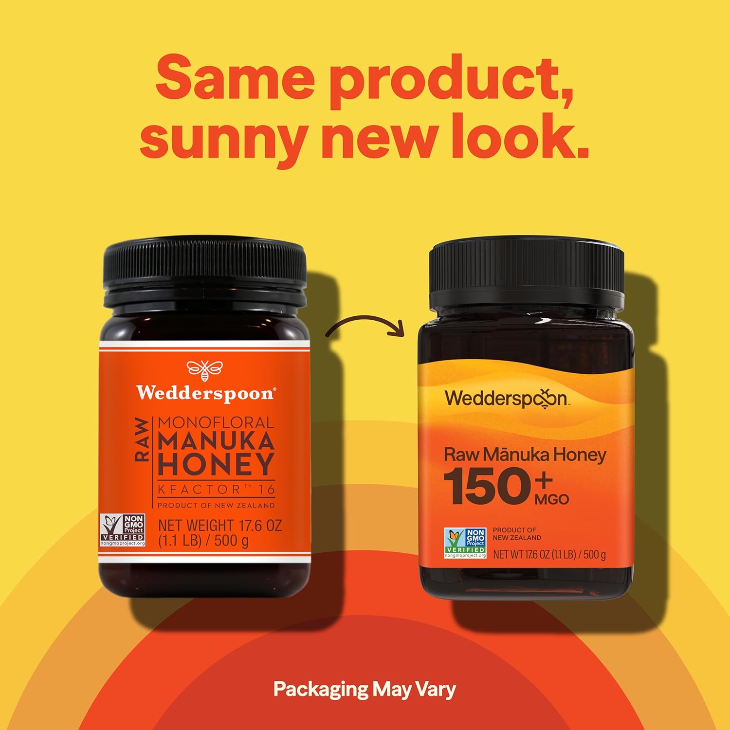 Wedderspoon Raw Premium Manuka Honey, KFactor 16, 17.6 Oz, Unpasteurized, Genuine New Zealand Honey, Traceable from Our Hives to Your Home