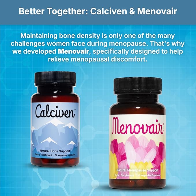 Natural Bone Support Supplement - Non-GMO, Gluten-Free