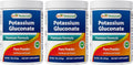 Best Naturals Potassium Gluconate 1lb Powder (1 LB (Pack of 3))