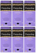 Bigelow Darjeeling Blend Tea 28-Count Boxes (Pack of 6) Full Caffeine Premium Black Tea Bold and Antioxidant-Rich Full Caffeine Black Tea in Foil-Wrapped Bags