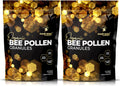 Organic Bee Pollen Granules, 2 Lbs - Bee Pollen Supplement Super Food Packed with Proteins, Vitamins & Minerals, Gluten-Free - Immune Support, Energy Boost and Digestive Wellness, USA Made 2 Packs