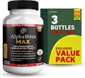 AlphaBites MAX Ashwagandha Extract, 60 Vegan Capsules, Gluten Free, Non-GMO (3)