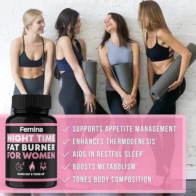 Nighttime Advanced Formula - Time Maximum Strength Health & Wellness, Night Time Capsules for Women, Premium Support Supplement