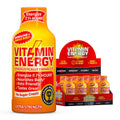 Vitamin Energy Immune+ Extra Strength Energy Shot Orange Burst 8 Pack, 260mg Natural Caffeine, B-Vitamins, Citicoline, Green Tea, Immunity & Focus Support, Zero Sugar, Gluten-Free 1.93 fl oz