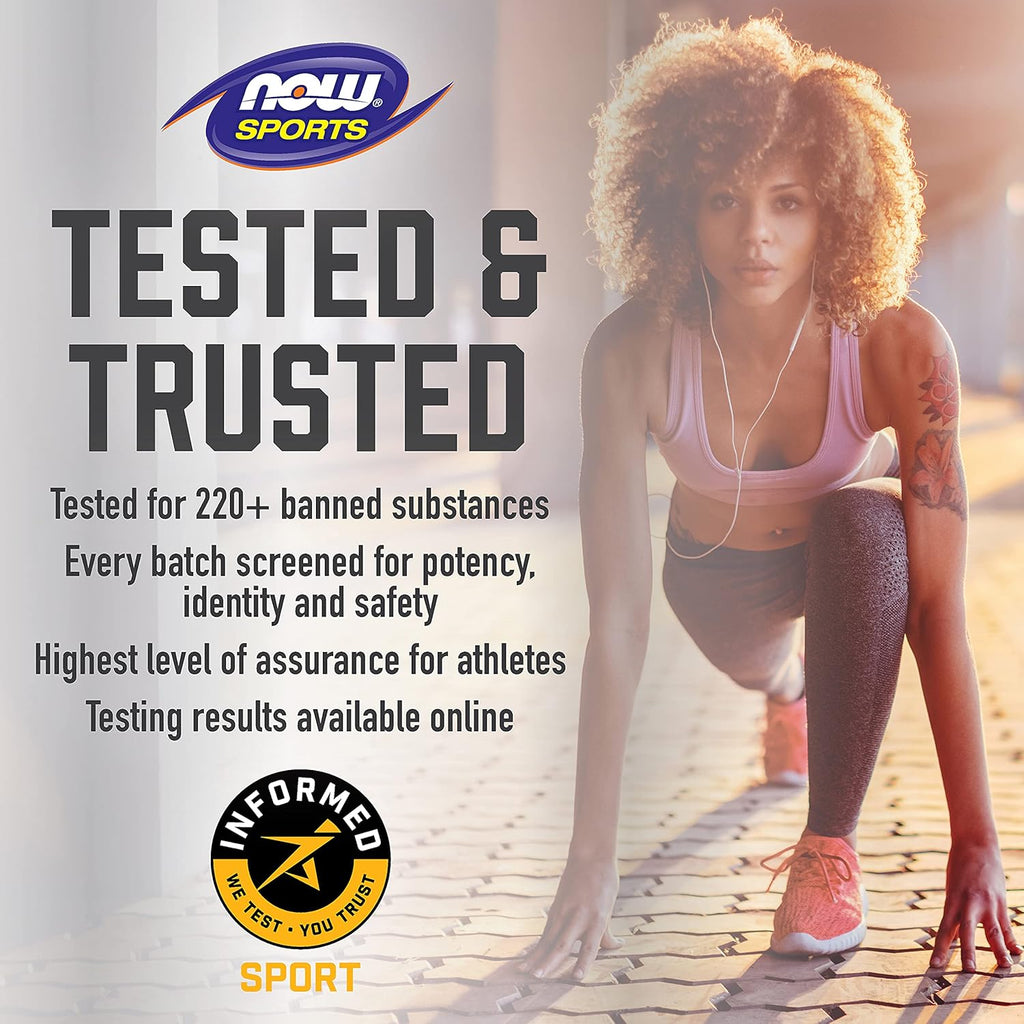 NOW Foods Sports Nutrition, Pea Protein 24 g, Easily Digested, Unflavored Powder, 12-Ounce