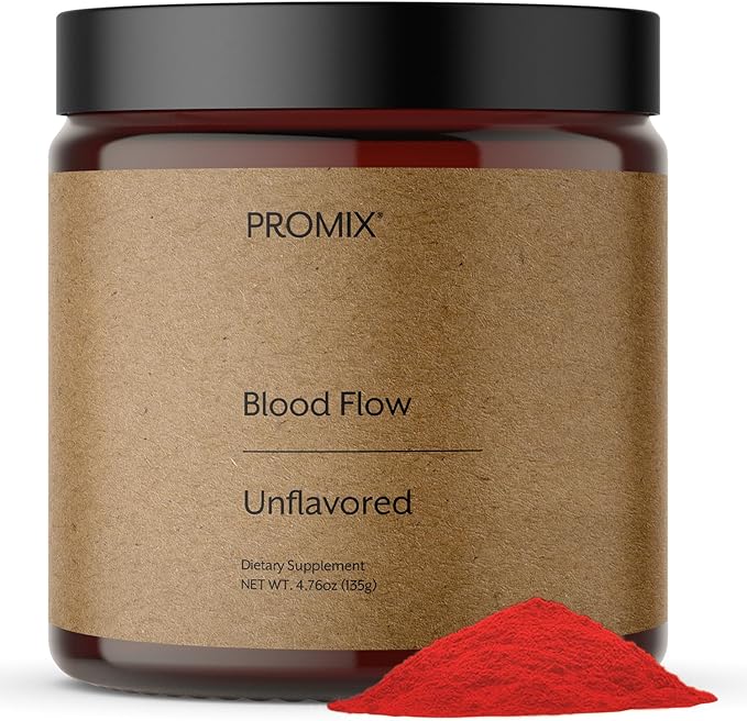 ProMix Nutrition Blood Flow - Nitric Oxide Supplement with Organic US Beet Root Powder - Cold Pressed, Low Temp Dehydration - 30 Servings - Unflavored