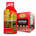 Vitamin Energy Focus+ Extra Strength Energy Shot Tropical Infusion 48 Pack, 260mg Natural Caffeine, B-Vitamins, CoQ10, Amino Acids, Focus, Productivity & Clarity, Zero Sugar, Gluten-Free, 1.93 fl oz