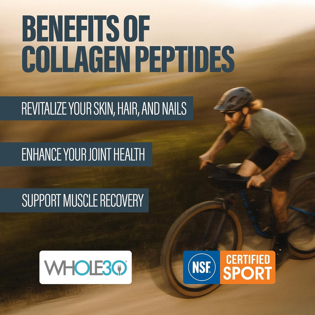 BUBS Naturals Unflavored Collagen Peptides Powder - Best Proteins for Joints & Skin - Pasture Raised Grass Fed - Paleo & Keto Friendly, Whole30 Approved, Non-GMO, Dairy & Gluten Free (20 Stick Packs)