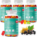 BIO VITALICA Sea Moss Gummies Elderberry BioVitalica - Vitamin C D + Zinc - Irish Seamoss Vegan Gummy with Sea Moss Gel & Powder for Immunity, Detox - for Adults and Kids (2Packs)
