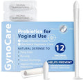 Terramed Just Think Comfort Probiotics for Women | Vaginal Probiotics | Boric Acid Suppositories for Women | pH Balance | BV Support | Odor & Discharge Relief | 12 Vaginal Suppositories