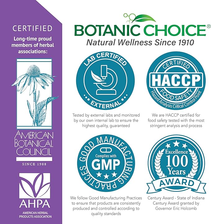 Botanic Choice Passion Flower Liquid Extract - Alcohol-Free Herbal Supplement, Traditional Support for Relaxation - 1 Fl. Oz 2 Pack