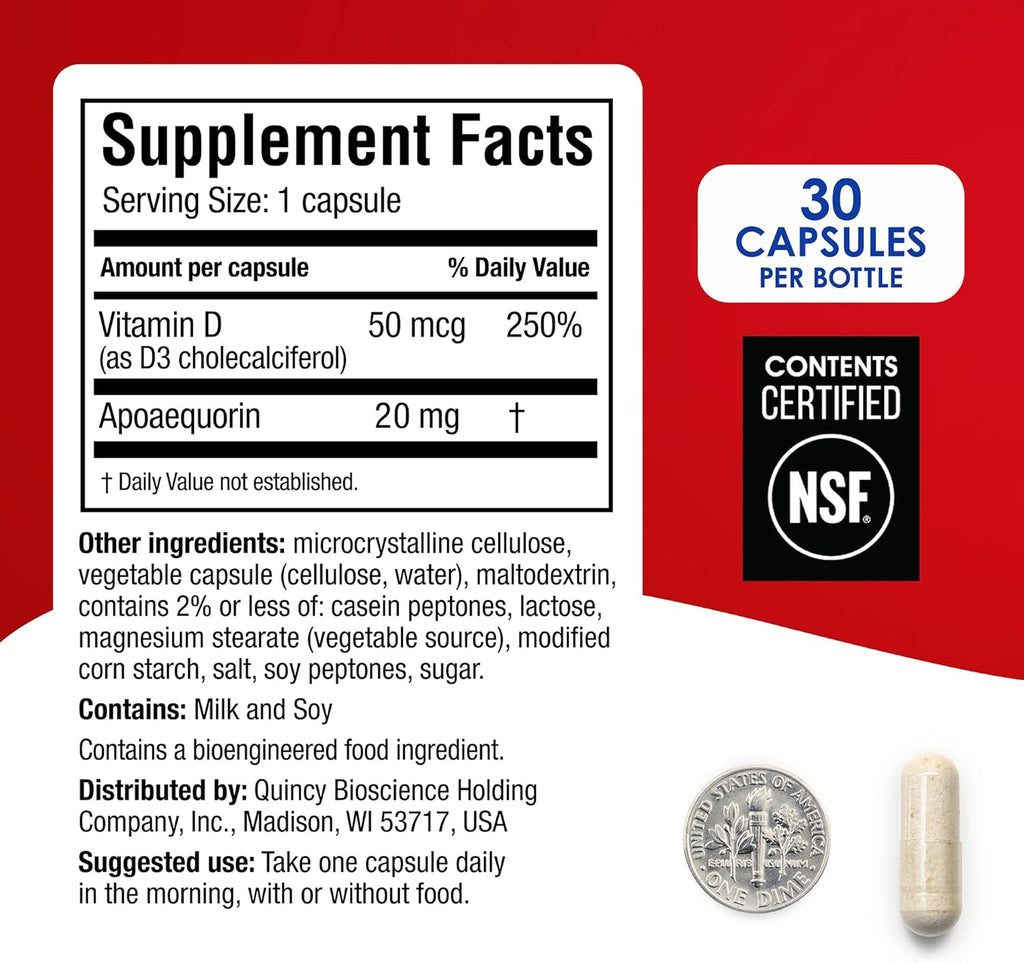 Prevagen Extra Strength - 90 Capsules (3 Month Supply) | Formulated for Your Brain | 20mg of Apoaequorin Plus Vitamin D3 with 7-Day Pill Minder