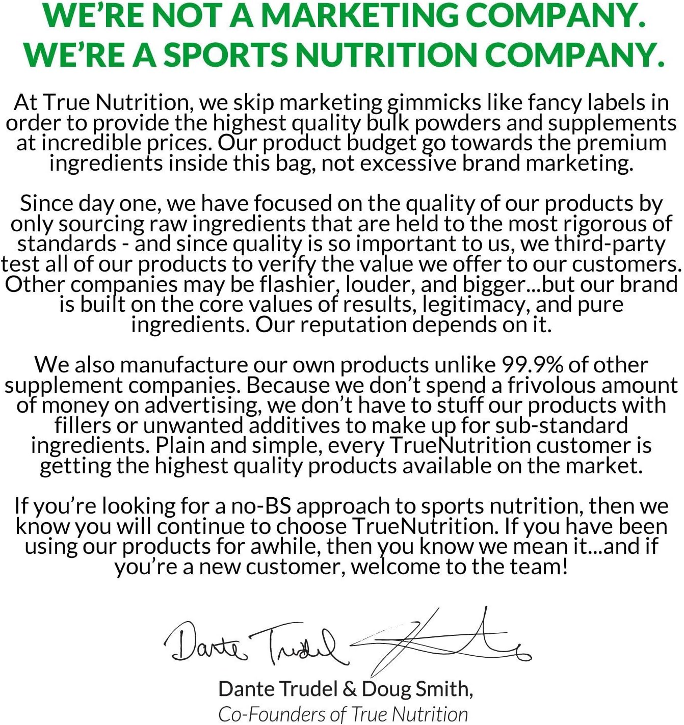 True Nutrition - Hydrolyzed Collagen Powder from Grass Fed Beef - Paleo Friendly, Gluten, Soy, and Dairy Free, Non-GMO, Grass Fed Collagen Peptides Powder - Unflavored - 1LB