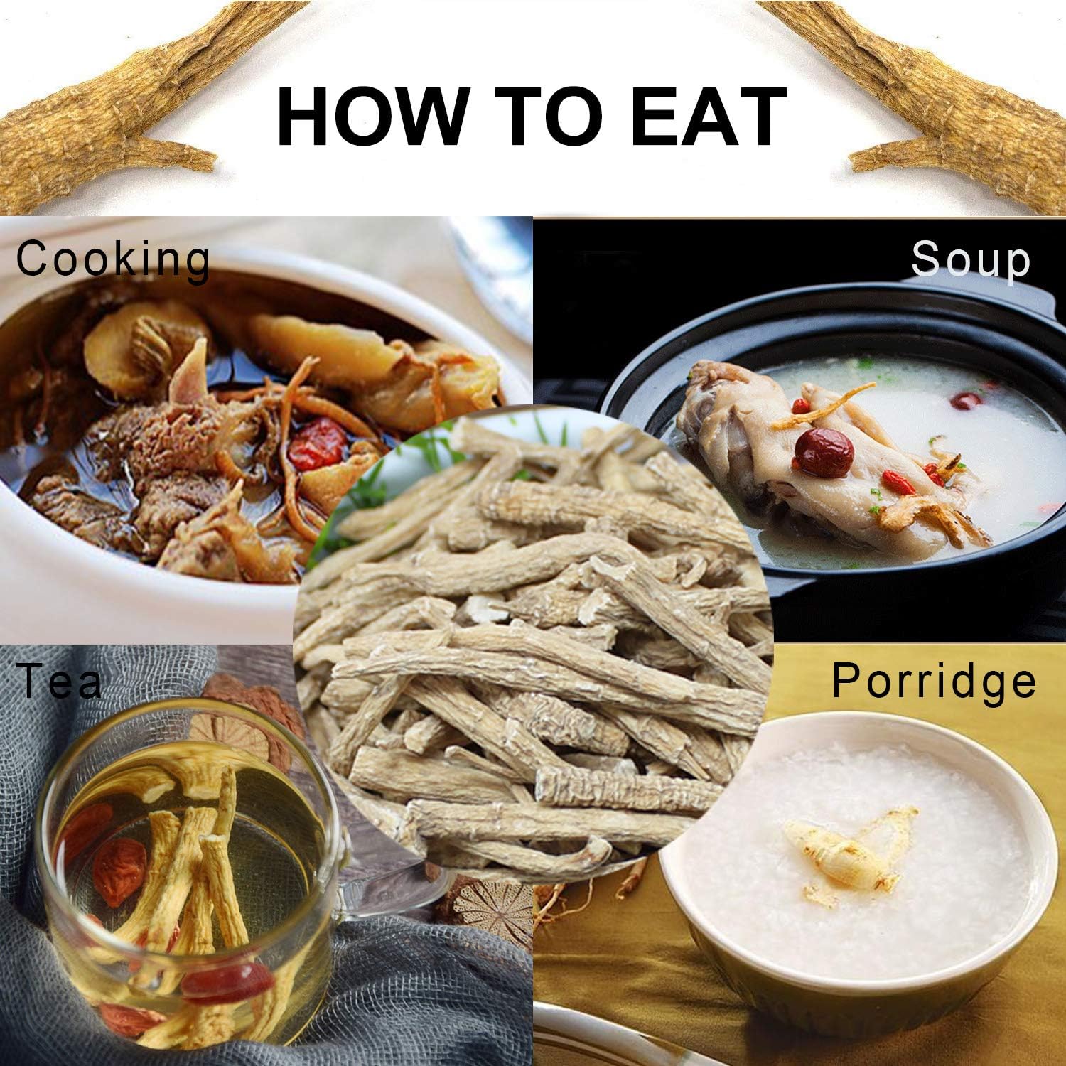 American Ginseng from Wisconsin, DOL American Wisconsin Ginseng Slices Root 西洋参/花旗参 美國花旗參 (4 Ounce (Bag of 1) Small Root)