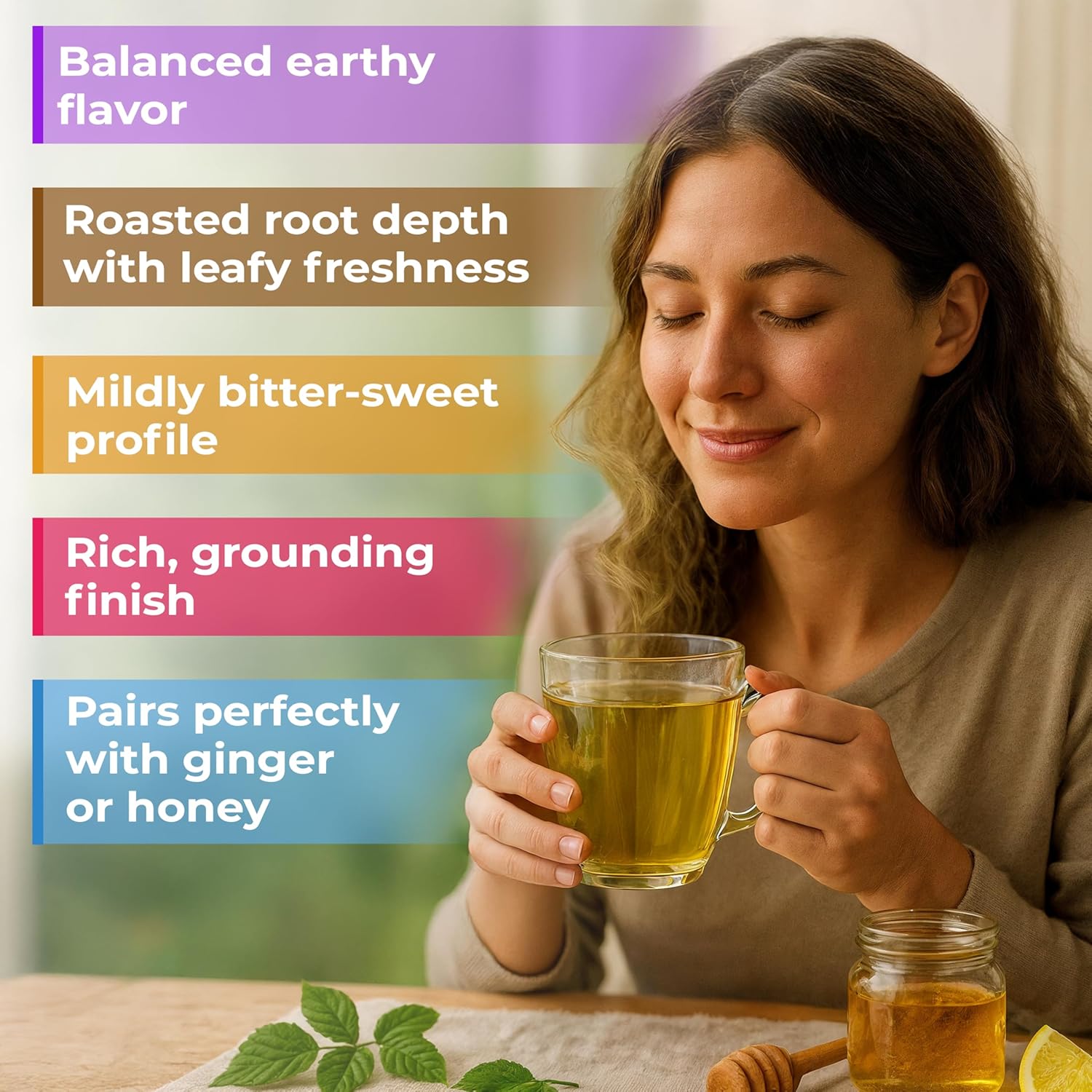 4 oz. Dandelion Leaf Root Tea Dandelion Tea Herbal (Taraxacum) - 113g Herbhojas Y Raнz De Diente De Leуn