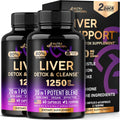 Liver Cleanse Detox & Repair - Milk Thistle | Dandelion | Artichoke | TUDCA | Glutathione & NAC - Effective Liver Health Supplement | 80% Silymarin - Laboratory Tested, Vegan - Made in USA, Pack of 2
