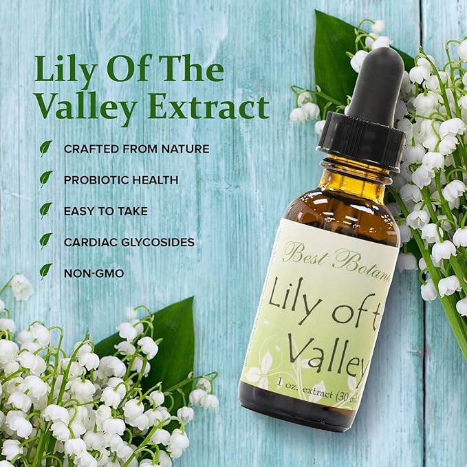Best Botanicals Lily Of The Valley Extract 1 oz.