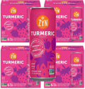 ZYN Turmeric Wellness Drink (24 Pack), Mixed Berry Flavored Turmeric Curcumin Drink with Black Pepper, No Added Sugar, Low Carb & Low Calorie Drink, Clean Alternative