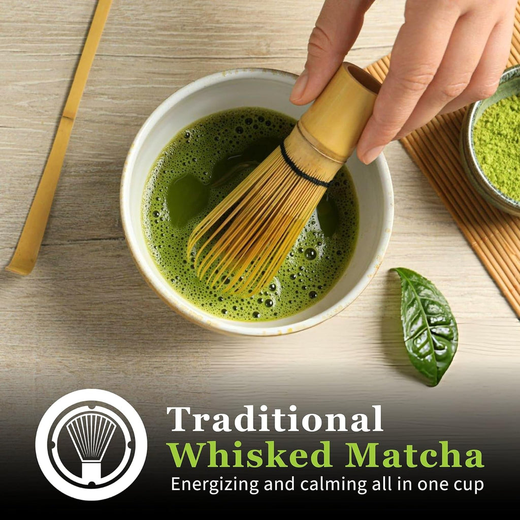 DoMatcha - Organic Ceremonial Green Tea Matcha Powder, Natural Source of Antioxidants, Caffeine, and L-Theanine, Promotes Focus and Relaxation, Kosher, 75 Servings (2.82 oz)