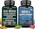 Sea Moss Supplement & NAD with Urolithin Bundle (120 Capsules)