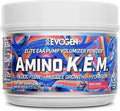 Evogen Amino K.E.M. - EAA & BCAA Powder Pump Volumizer | BCAAs Amino Acids Supplement for Blood Flow, Muscle Growth, & Hydration | Sour Candy | 30 Servings