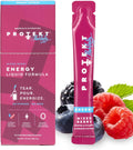 Zero Sugar Energy Drinks - Keto Natural Mix, Liquid Vitamin B Drink, Organic Caffeine Blend, On-the-Go Liquid Pack, Zero Sugar Mixed Berry Energy Packets by Mark Healey,Pack of 10