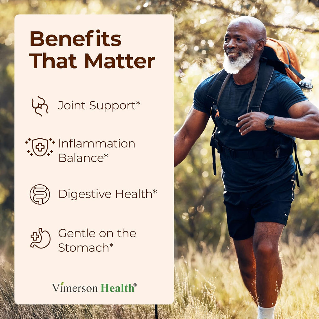 Turmeric Curcumin Supplement with Boswellia Serrata, Ginger Root, Organic Turmeric Powder & Black Pepper - 95% Curcuminoids Turmeric Supplement - 60 Gluten Free Tumeric Boswellia Extract Tablets