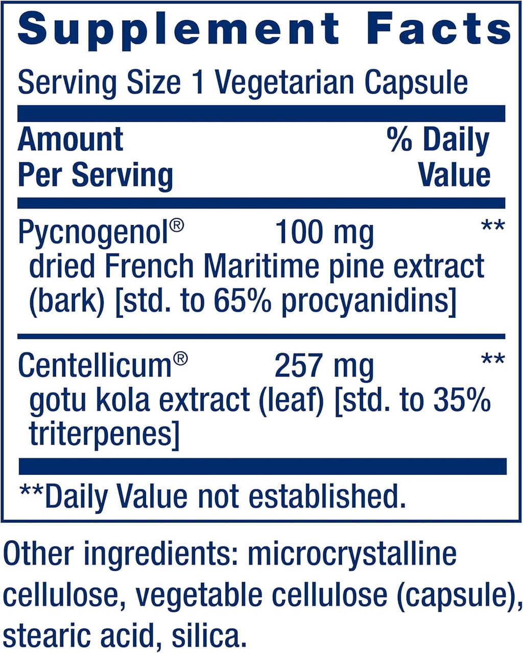 Life Extension Arterial Protect - Blood Pressure Supplement for Heart Health - with gotu kola and Pycnogenol Dried French Maritime Pine bark extracts - Gluten-Free, Non-GMO, Vegetarian - 30 Capsules