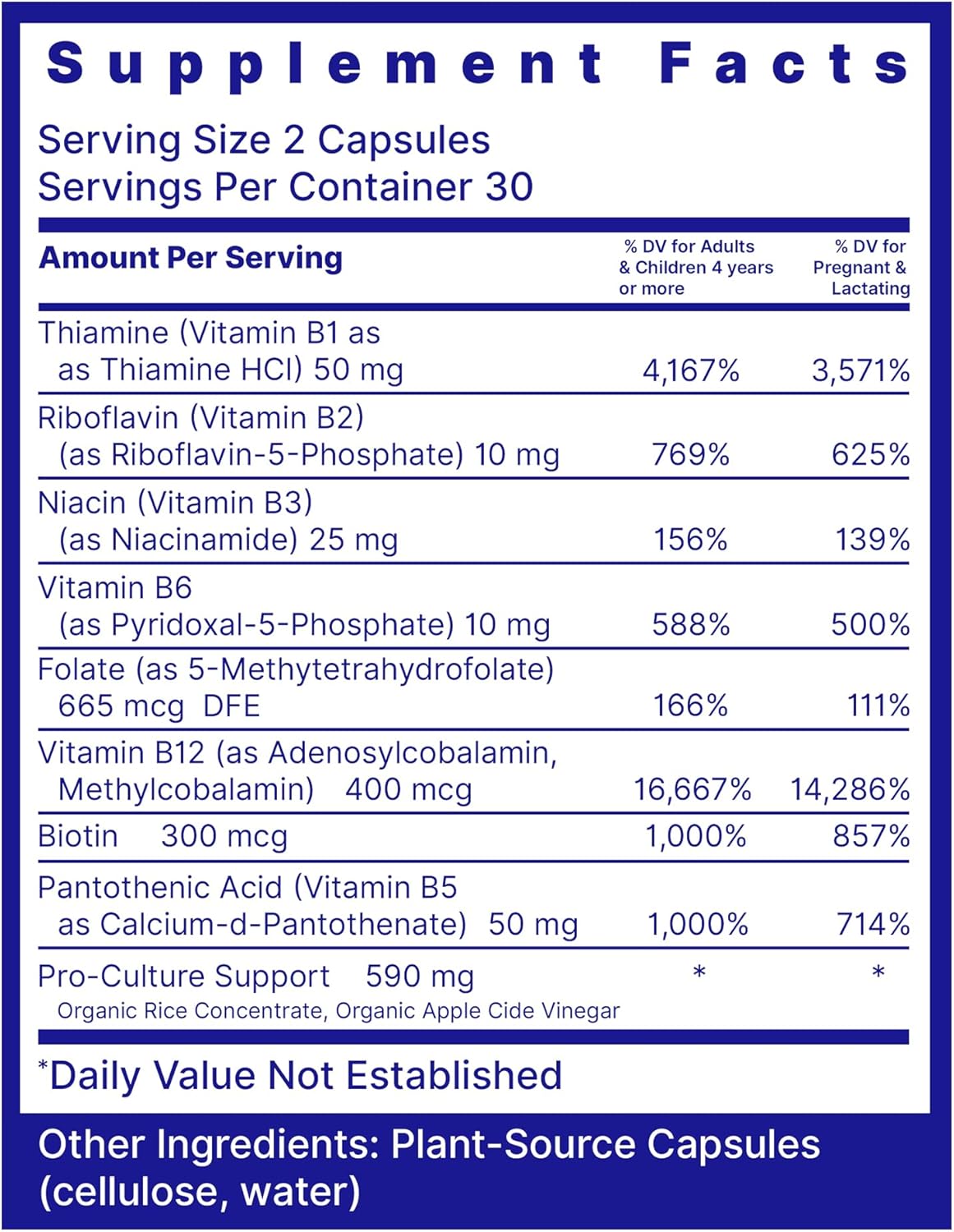 Quantum Nutrition Labs Max Energy Bs - Vitamin B Complex, Methylated B Complex Vitamins with Vitamin B1, B6, B12, Thiamin, Folate and Biotin - 60 Vegetarian Capsules