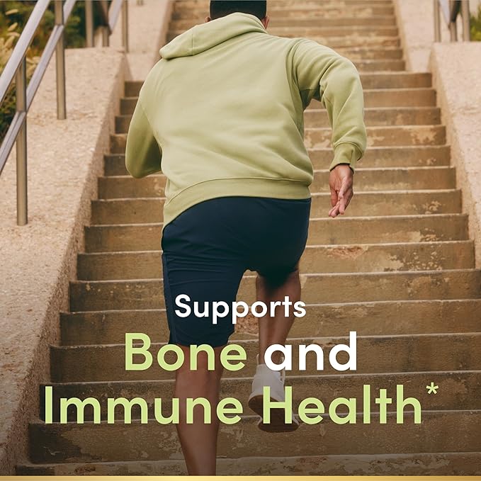 Nature's Bounty Calcium Plus 400 IU Vitamin D3, Immune Support & Bone Health, 300 Tablets (Pack of 3)