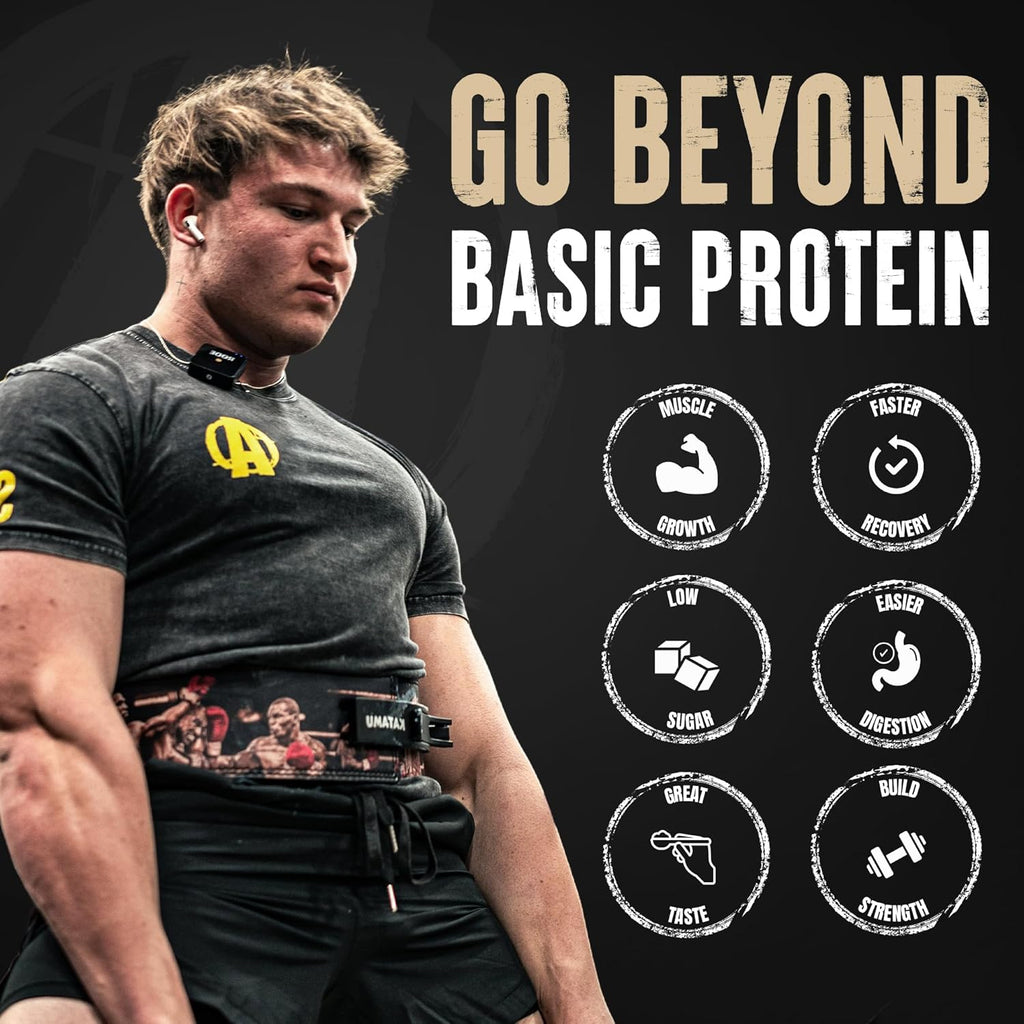 Animal Whey Isolate Protein Powder - Loaded for Pre & Post Workout Muscle Builder and Recovery with Digestive Enzymes for Men & Women - 25g Protein, Great Taste, Low Sugar - Cookies & Cream 2 lbs