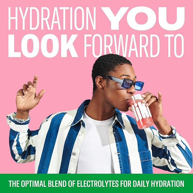 Plink! Fizzy Electrolyte Tablets for Adults & Kids – Watermelon, 14ct – Daily Hydration with Electrolytes – Low Sugar, Low Calorie, Vegan, Keto Friendly, Non-GMO, Water Enhancer
