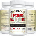 Liposomal Glutathione 2000 mg with L-Serine, L-Glycine & Sulforaphane – Active L-Glutathione Unique Formulation to Enhance Absorption - Master Antioxidant, Detoxifying & Immune | 180 Softgels