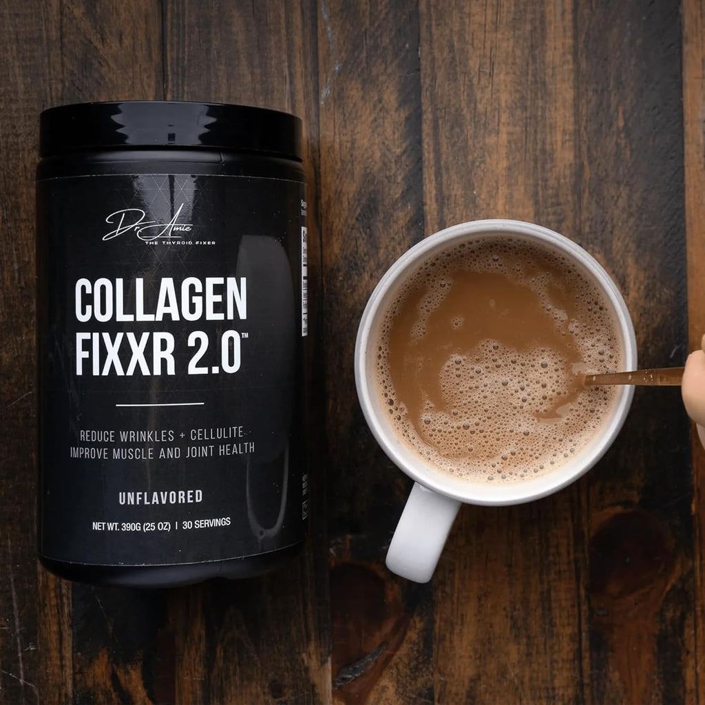 Collagen 2.0 by Dr. Amie | with 3 Bioactive Collagen Peptides | Unflavored | 30 Servings