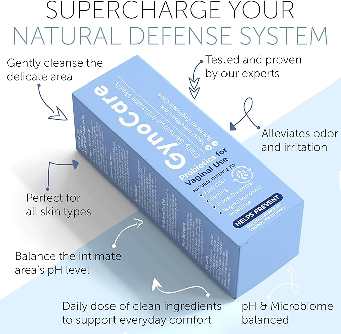 Feminine Wash | pH Balance for Women | Probiotics for Women | Daily Cleanser for Yeast Infection Treatment, Odor, Irritation Relief, Moisturizing | Intimate Feminine Wash for Bacterial Vaginosis